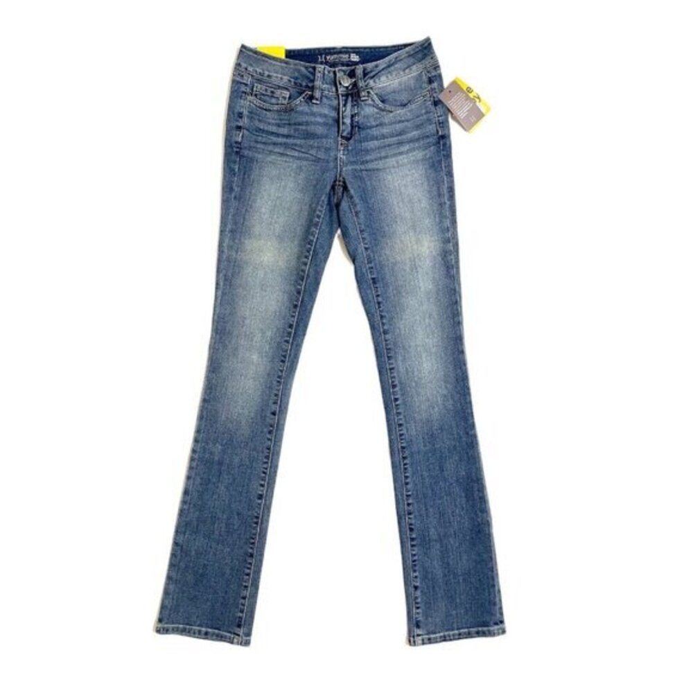 Yummie by Heather Thomson Mid Rise Straight Leg Vintage Skinny Jeans SZ 25 NWT